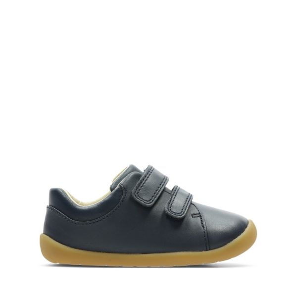 Clarks Boys Roamer Craft Toddler Casual Shoes Navy | CA-3042187